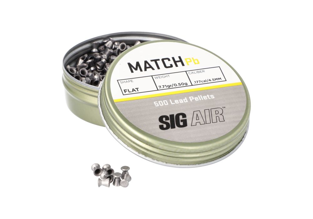 Sig Match Lead .177 Pellets  - 500ct