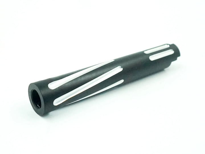 Unisoft Threaded Twisted CNC Swirl Outer Barrel for 4.3 Hi-Capa