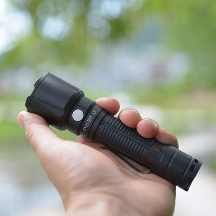 K3 1600 Lumen 600m Flashlight