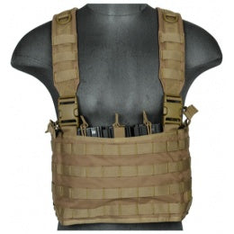Lancer Tactical Airsoft Lightweight Magazine Pouch Chest Rig