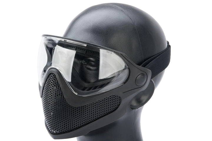 6mmProShop "Pilot" Face Mask w/ Steel Mesh Lower Face Protection
