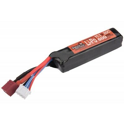 Lancer Tactical 11.1V 600mAh 20C PDW Stick LiPo Battery