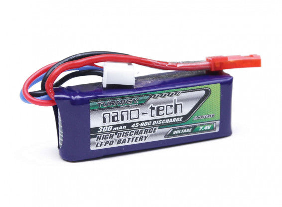 Turnigy Nano-Tech 7.4v 300mAH Li-Po HPA Battery
