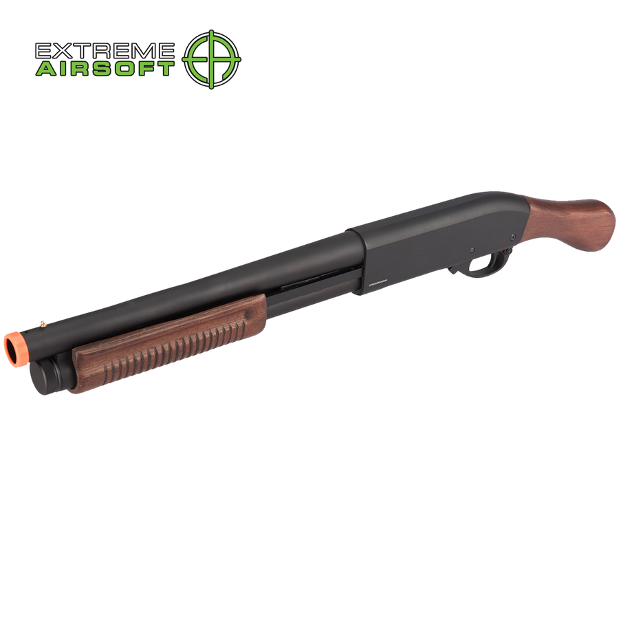 Golden Eagle M870 3/6Shot Pump Action Gas Airsoft Shotgun [SawedOff] Extreme Airsoft RI